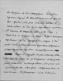 Επιστολή Γεωργίου Στρέϊτ προς Αλέξανδρο Διομήδη, Βιέννη, 16/29 Νοεμβρίου 1911 9