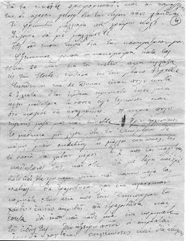Επιστολή Lucie και Ελμίνας Παντελάκη προς αγαπητοί μου, Παρίσι 9/22 Οκτωβρίου 1912 3