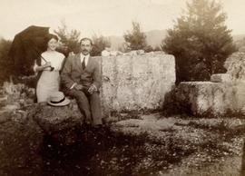 Edith Αγαλλίδου το γένος Ζάννου, Γιάννης Αγαλλίδης, Ολυμπία, Μάιος 1913 1