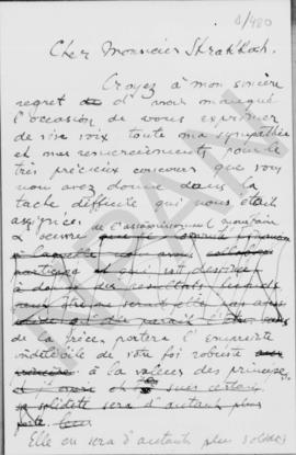 Επιστολή Αλέξανδρου Διομήδη προς Strakkoch 1
