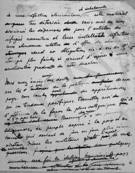 Επιστολή Αλέξανδρου Διομήδη προς A.C. Norman (Gouverneur de la Banque d' Angleterre), Παρίσι 8 Οκ...