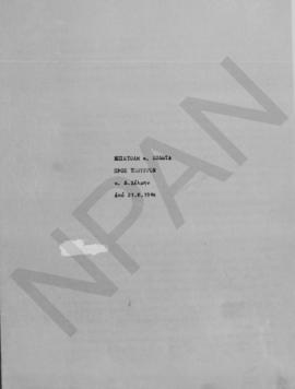 Επιστολή Ξενοφώντα Ζολώτα προς τον Υπουργόν κ. Δημήτριον Χέλμην, Αθήνα 21 Αυγούστου 1948  1