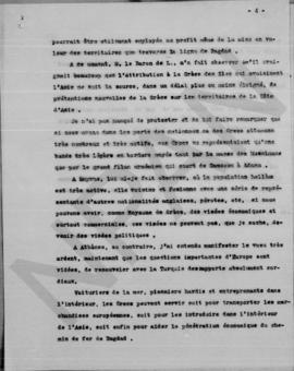 Notes. Συνομιλίες A. Vlasto με Baron de Lanken, Paris 30 Μαΐου 1913 4