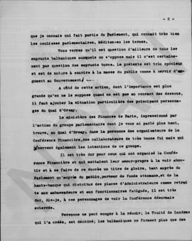 Επιστολή A. Vlasto προς Αλέξανδρο Διομήδη, Παρίσι 18 Οκτωβρίου 1913 2