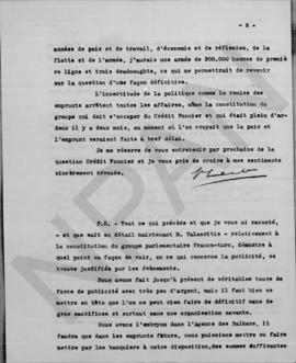 Επιστολή A. Vlasto προς Αλέξανδρο Διομήδη, Παρίσι 18 Οκτωβρίου 1913 5