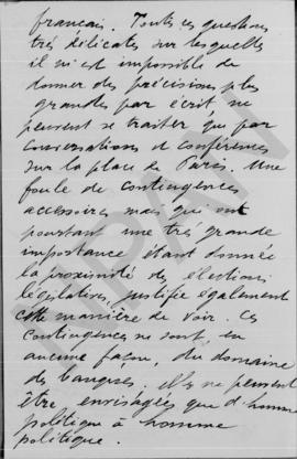 Επιστολή ... προς Αλέξανδρο Διομήδη, Παρίσι 25 Νοεμβρίου 1913 3