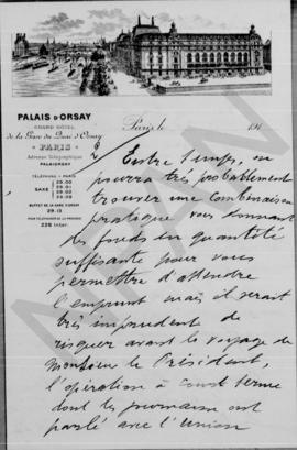 Επιστολή ... προς Αλέξανδρο Διομήδη, Παρίσι 25 Νοεμβρίου 1913 4