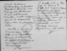 Επιστολή ... προς Αλέξανδρο Διομήδη, Παρίσι 25 Νοεμβρίου 1913 8