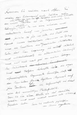 Επιστολή Αλέξανδρου Διομήδη προς Adolf Gelber, Αθήνα 13 Ιανουαρίου 1913; 3