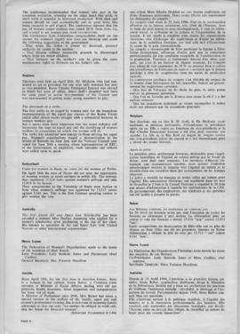 News of National Councils, Newsletter August-September 1966 4