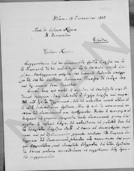 Επιστολή Αναστασιάδη προς τον Αλέξανδρο Διομήδη, Αθήνα 17 Ιανουαρίου 1928 1