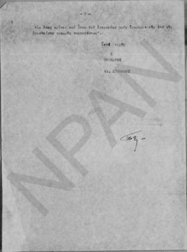 Επιστολή Αλέξανδρου Διομήδη προς τον Υπουργό Συντονισμού, Αθήνα 1 Δεκεμβρίου 1948 2