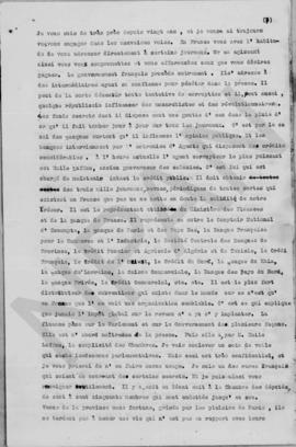 Επιστολή Michel Paillares προς τον Νικόλαο Πολίτη (Υπουργός Εξωτερικών), Αθήνα 15 Οκτωβρίου 1922 7