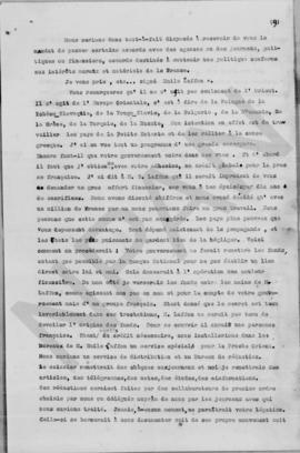 Επιστολή Michel Paillares προς τον Νικόλαο Πολίτη (Υπουργός Εξωτερικών), Αθήνα 15 Οκτωβρίου 1922 9