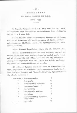Λογοδοσία πεπραγμένων Εθνικού Συμβουλίου Ελληνίδων χρήσεως 1959, Αθήνα 1960 26