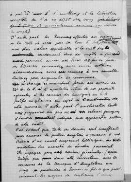 Επιστολή Αλέξανδρου Διομήδη προς τον διοικητή της Τράπεζας της Αγγλίας Norman, Αθήνα 31 Ιανουαρίο...