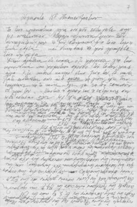 Επιστολή Ελμίνας Παντελάκη προς τον Στράτο Παπαευστρατίου, Αθήνα 1966 1