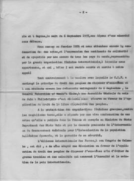 Επιστολή Ελμίνας Παντελάκη προς την κυρία Jeanne Eder, Αθήνα 7 Ιανουαρίου 1956 2