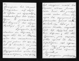 Επιστολή Ανδρέα Μιχαλακόπουλου προς Λεωνίδα Παρασκευόπουλο, Τεργέστη 12 Απριλίου 1921 5