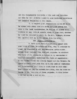 Αντίγραφο επιστολής του H.O.F. Finlayson προς τον O.E.Niemeyer, Αθήνα 18 Σεπτεμβρίου 1928 5