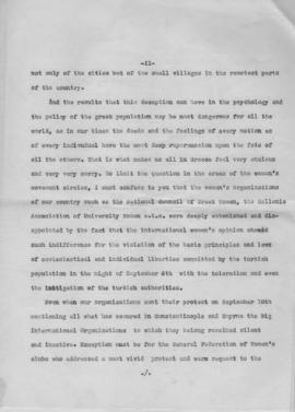 Επιστολή Ελμίνας Παντελάκη προς την Mrs Van der Westhuisen, Αθήνα 1 Νοεμβρίου 1955 2