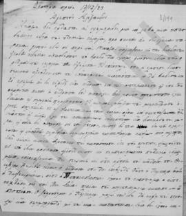 Επιστολή Λεωνίδα Παρασκευόπουλου προς τον Αλέξανδρο Διομήδη, Παρίσι 17 Δεκεμβρίου 1923 1