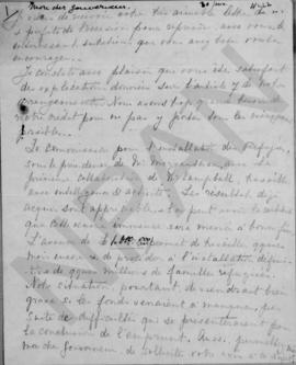 Επιστολή Αλέξανδρου Διομήδη προ τον διοικητή της Τράπεζας της Αγγλίας Montagu Collete Norman, Αθή...