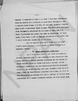 Αντίγραφο επιστολής του H.O.F. Finlayson προς τον O.E.Niemeyer, Αθήνα 18 Σεπτεμβρίου 1928 7