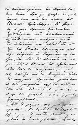 Επιστολή Ανδρέα Μιχαλακόπουλου προς Λεωνίδα Παρασκευόπουλο, Μόναχο 1/14 Ιανουαρίου 1922 2