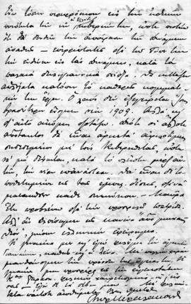 Επιστολή Ανδρέα Μιχαλακόπουλου προς τον Λεωνίδα Παρασκευόπουλο, Μόναχο 15 Δεκεμβρίου 1921 4