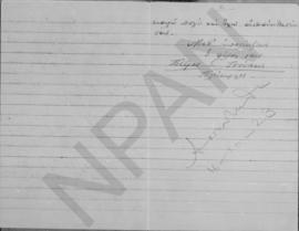 Επιστολή Πέτρου Τσούπα πλοιάρχου προς τον Αλέξανδρο Διομήδη, Σπέτσες 12 Οκτωβρίου 1923 2