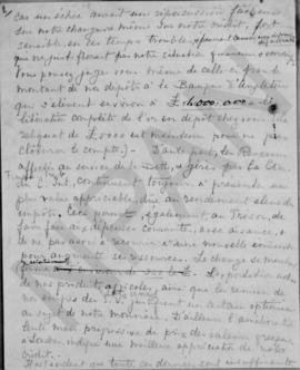 Επιστολή Αλέξανδρου Διομήδη προ τον διοικητή της Τράπεζας της Αγγλίας Montagu Collete Norman, Αθή...