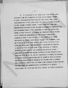 Αντίγραφο επιστολής του H.O.F. Finlayson προς τον O.E.Niemeyer, Αθήνα 18 Σεπτεμβρίου 1928 6