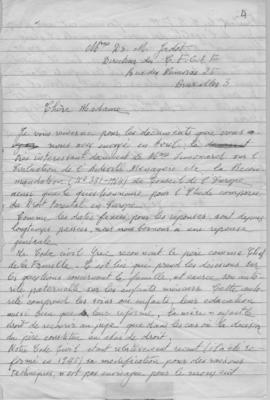 Επιστολή Ελμίνας Παντελάκη προς την Dr. M. Jadot (Directeur du C.E.C.I.F), 1965 1